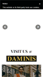Mobile Screenshot of daminis.com